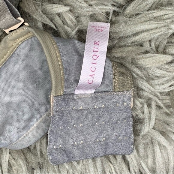 Cacique padded underwire nude bra women's plus size 42C - Picture 4 of 6